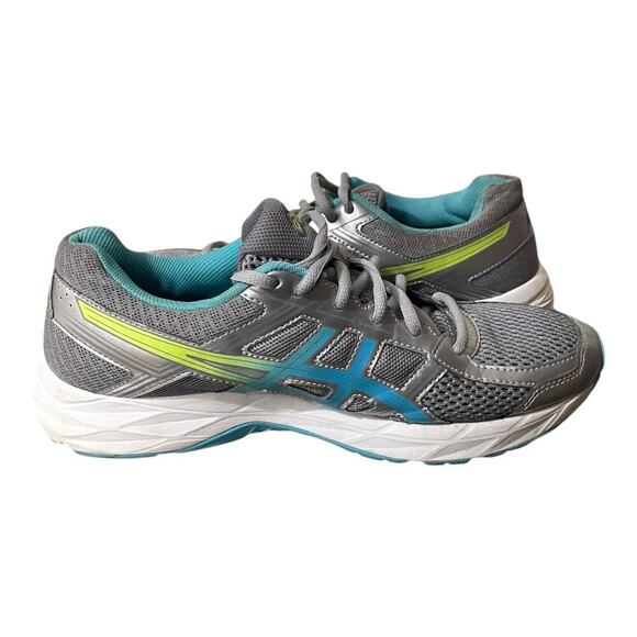 ASIC Gel Contend 4 Womens Running Sneakers Size 8.5 Silver - Picture 6 of 7